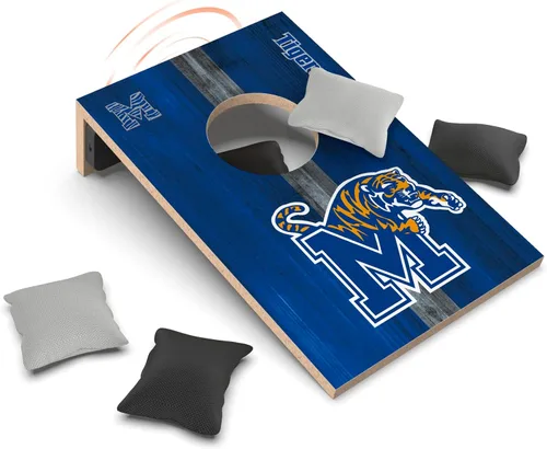 Vista 21 de SOAR Juego de Cornhole de mesa NCAA y altavoz Bluetooth