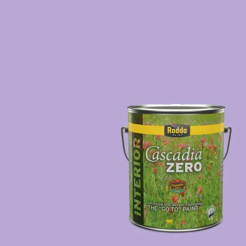 Vista 25 de Rodda Paint CASCADIA ZERO - Pintura satinada e imprimación para interiores en uno, cuarto de galón, albaricoque primavera