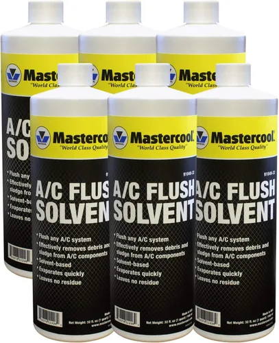 Vista 7 de Mastercool 91049-128 Disolvente de descarga A/C de 1 galón Negro/Amarillo