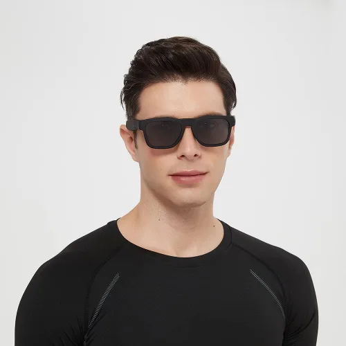 Vista 3 de OhO Bluetooth Audio Sunglasses, Lightweight Sport Glasses, 10H Playtime, UV400 ANSI Z87.1, Water Resistant with Voice Control
