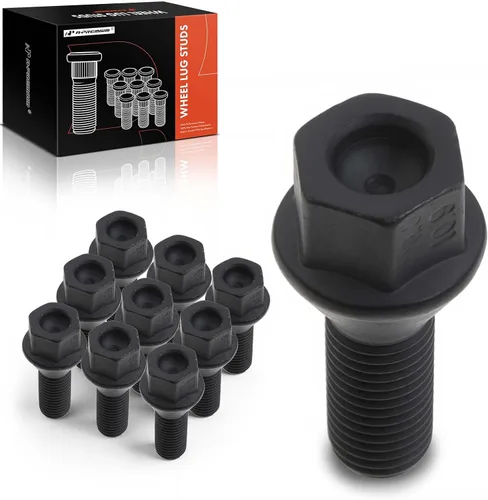 Vista 11 de A-Premium Reemplazo de pernos de rueda compatible con BMW Juego de 5 unidades para E81, E87, E88, E82, E21, E30, E36, E46, E90, E93, E92, E91