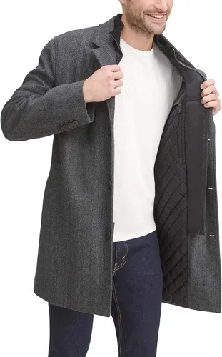 Vista 6 de Dockers Henry - Abrigo superior de mezcla de lana para hombre