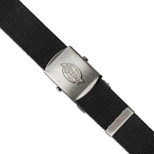 Vista 3 de Dickies mens Fabric Web Plaque Logo Buckle Belt - One Size Cut-to-fit- Fits Up to Size 42" Waist