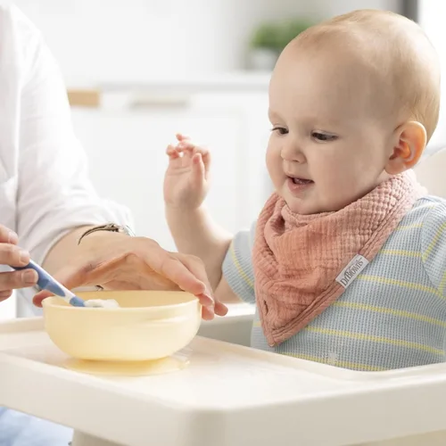 Vista 4 de Dr. Brown's cucharas para niños pequeños con punta suave, paquete de 6, multicolor