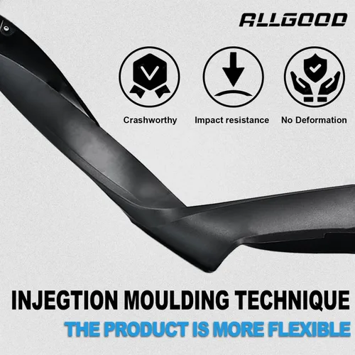 Vista 6 de ALLGOOD Guardabarros de rueda compatibles con Chevy Silverado 1500 2007-2013 Fleetside de 69.3 pulgadas para cama corta de doble cabina, solo