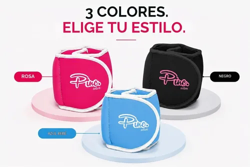 Vista 8 de Ankle Weights & Wrist Weights Set 1-10 lb & Adjustable for Women, Men, Kids Azul bebé