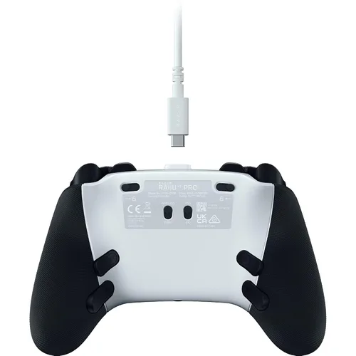 Vista 12 de Razer Raiju V3 Pro Wireless Controller: Officially licensed for PlayStation, PS5, PC - Lag-free Esports Grade Performance - 6 Remappable Buttons