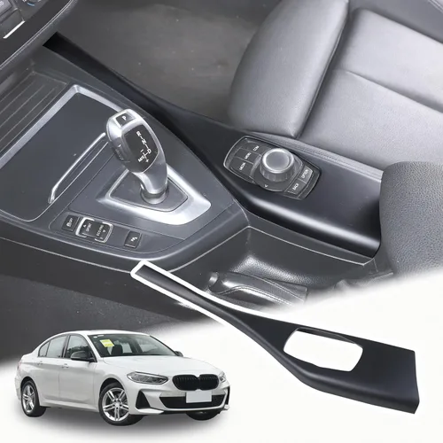 Vista 14 de Cubierta del panel de botones multimedia para consola central de automóvil, compatible con BMW Serie 1, 2, F20, F21, F22, cubierta del panel