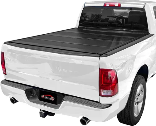 Vista 13 de Cubierta rígida de tres pliegues para Toyota Tundra 2000-2006 con caja de 6.5 pies Hard Truck Bed Cover, Not for Stepside, Fleetside, Waterproof