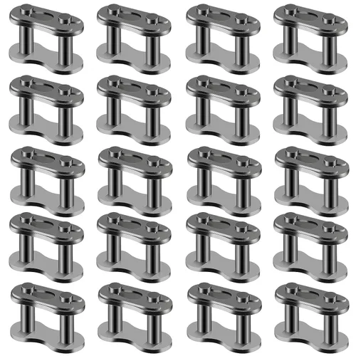 Vista 9 de 3 piezas de 420 unidades de conector maestro de reparación de cadena de transmisión de enlace dividido para 50cc 70cc 90cc 110cc 125cc ATV Quad