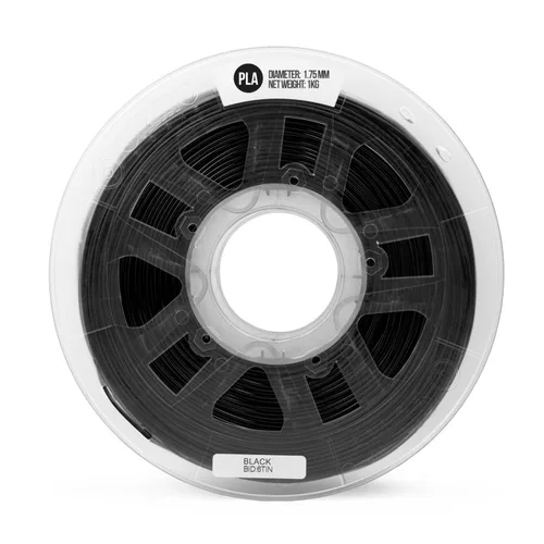 Vista 2 de Gizmo Dorks Filamento PLA de 0.069 pulgadas, 2.2 libras, para impresoras 3D, color negro