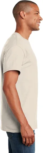 Vista 4 de Gildan Camiseta de ultra algodón, estilo G2000, paquete de 2, natural (paquete de 2), XL, Natural