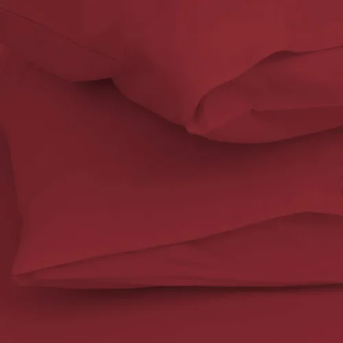 Vista 2 de Juego de sábanas 100% algodón de 800 hilos suaves de 4 piezas, sábanas transpirables para cama de tamaño Queen, se adapta a colchones de hasta 24