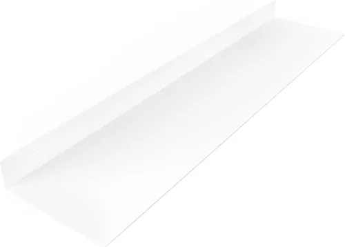 Vista 16 de Estante Flotante Lineal Hecho en EE.UU. - Acero Forjado Fabricado en EE.UU. - Estante Industrial de Metal de Servicio Pesado Montado en Pared