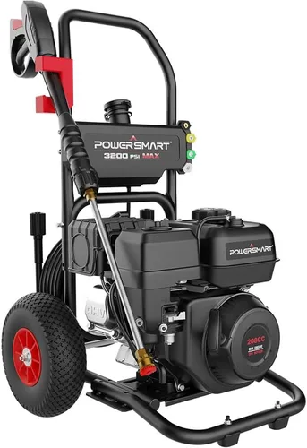 Vista 7 de PowerSmart Hidrolavadora eléctrica, lavadora de alta presión de 1.8 GPM, 4000 PSI de potencia máxima, con cable de alimentación de 35 pies