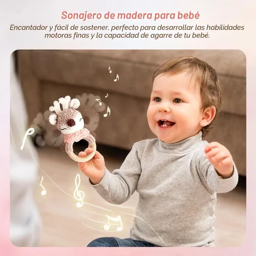 Vista 5 de Strawberry Fairy Juego de Regalo de 10 Piezas para Bebés Niñas, Artículos Esenciales para Recién Nacidos Regalos para Bebé Niña, Cesta de Regalo