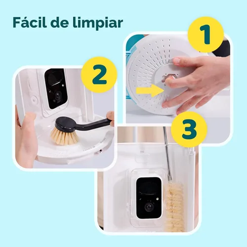 Vista 9 de NETVUE by Birdfy - Alimentador inteligente para pájaros con cámara AI 2K alimentado por energía solar, observación inalámbrica de aves silvestres