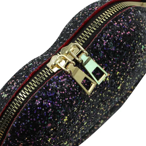 Vista 5 de Bolso de mano brillante para mujer, bolso de mano de noche con purpurina para mujer, bolso cruzado para banquete, bolso de hombro, bolsa