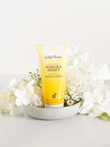 Vista 6 de Wild Ferns Crema de manos rica en humedad con miel de Manuka, 99% natural, 3.4 fl oz