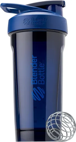 Vista 20 de BlenderBottle Sport Flip Tritan - Botella agitadora de 24 onzas, color negro