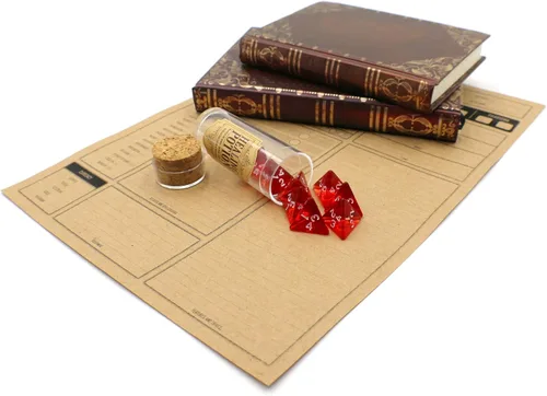 Vista 2 de Botella de dados de poción curativa D4 - Accesorio para juegos de rol D&D