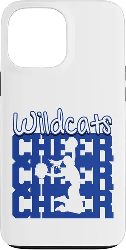 Vista 24 de Wildcats Cheer Back to School Cheerleading Spirit B Case for iPhone 16