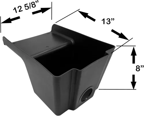 Vista 4 de Danner Manufacturing, Inc. Pro Line Pro2000 Caja de cascada con almohadilla de filtro de residuos mecánicos azules, 02469