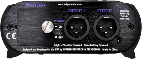Vista 4 de ART DualXDirect Dual Professional Active Direct Box