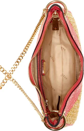 Vista 4 de GUESS US Kasinta - Mini bolsa Hobo de rafia
