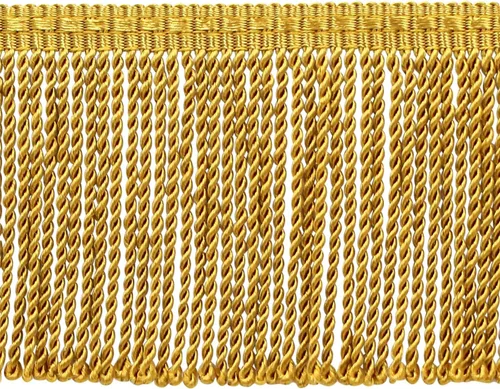 Vista 5 de Colección básica de adornos básicos de 3 pulgadas (3.0 in) con borde fino de lingote con cabecera decorativa de punto (estilo # BFT3) oro antiguo
