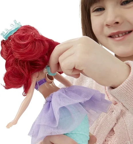 Vista 6 de Disney Muñeca Ariel Princess Water Play