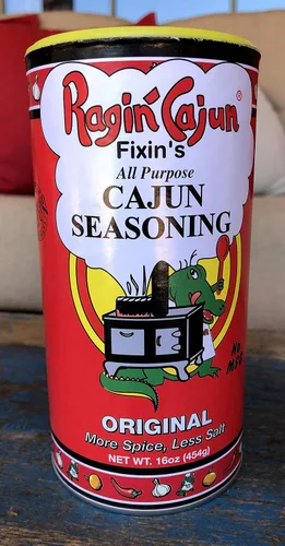 Vista 5 de Ragin' Cajun - Condimento cajún original, 16 onzas (paquete de 12)