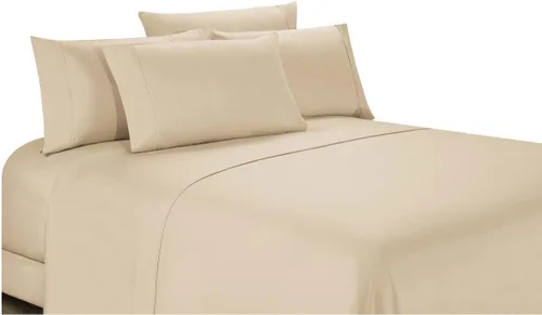 Vista 9 de Home Basics - Juego de sábanas de microfibra cepillada ultra suave de 4 piezas de 2.36 oz/m², hipoalergénico, individual, aguamarina
