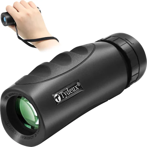 Vista 9 de Monocular compacto impermeable de 8 x 25 pulgadas, monoculares de telescopio de visión amplia de alta definición, viene con paño de limpieza