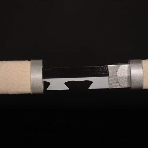 Vista 4 de SV Espada de anime hecha a mano para cosplay, Hashibira Inosuke, espada Katana de 31 pulgadas, regalos coleccionables