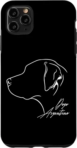 Vista 13 de Funny Proud Dogo Argentino Profile Dog Mom Dog Dog Case para iPhone 17