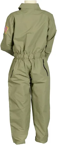 Vista 4 de Aeromax Jr. Traje de piloto de caza con gorra bordada