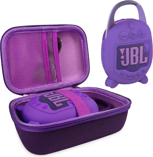 Vista 10 de Funda de silicona y funda rígida para altavoz Bluetooth JBL Clip 5 Azul