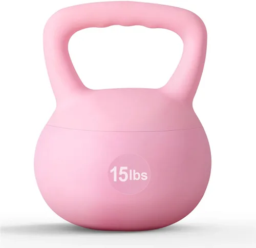 Vista 23 de DlandHome Pesas rusas para entrenamiento de fuerza, ideal para entrenamiento de cuerpo completo y entrenamiento de fuerza, mango de fácil agarre