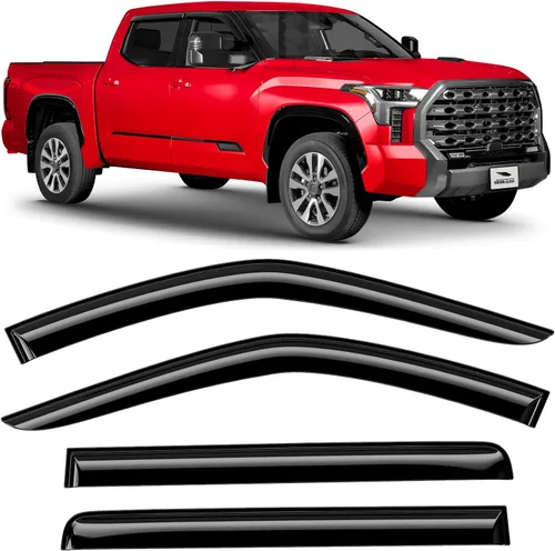 Vista 33 de Voron Glass in-Channel Rain Guards for Chevy Equinox 2018-2024 Para Equinox 18-24