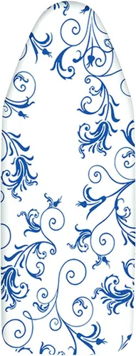Vista 6 de Mabel Home Funda acolchada para tabla de planchar, 100% algodón (6 tamaños y patrones diferentes) (13 x 38 pulgadas, flamenco)