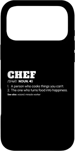 Vista 22 de Chef Definition Cook Pastry Chef Culinary Cooking Funny Gift Case for iPhone 16