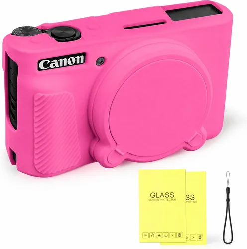Vista 9 de Funda para cámara Canon PowerShot SX740 HS, SX730 HS (negro)