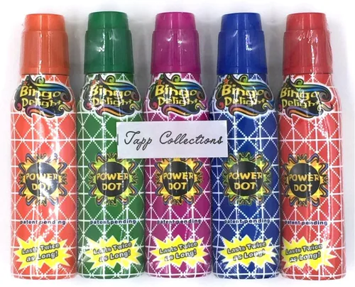 Vista 3 de Tapp Collections™ Bingo Power Dot Daubers - 5 puntos