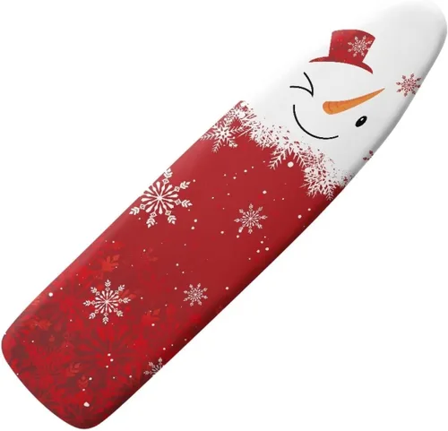 Vista 46 de Funda para tabla de planchar con estampado de rosas vintage con gancho y bucle, sujetadores ajustables, fundas protectoras para tabla de planchar