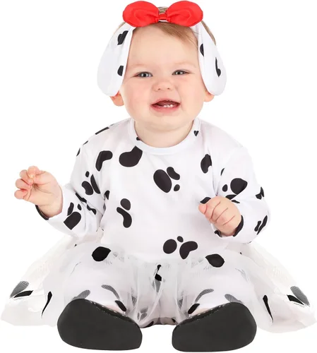 Vista 4 de Adorable disfraz de dálmata infantil
