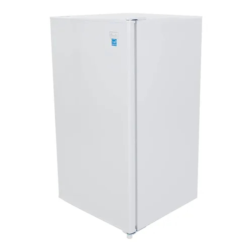 Vista 5 de Avanti Mini refrigerador compacto para oficina en casa o dormitorio con puerta empotrada reversible, contenedores de puerta ajustables y estantes