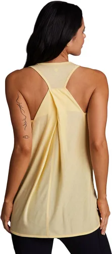 Vista 11 de RBX Active - Camiseta de tirantes para mujer con espalda en T, fluida, para yoga y entrenamiento con detalle de moda Baton Rouge