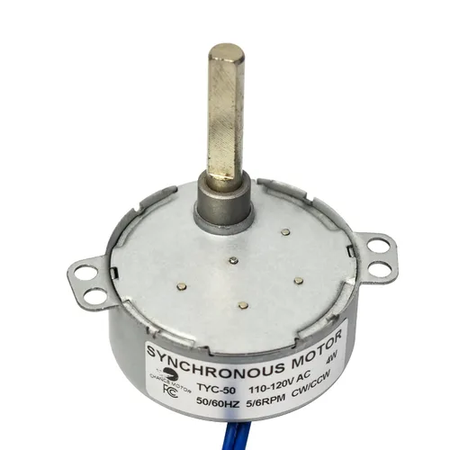 Vista 13 de CHANCS TYC-50 Motor Eléctrico Síncrono AC 110V 0.083-0.1RPM CCW para Ventilador, Microondas, Horno, Chimenea Eléctrica