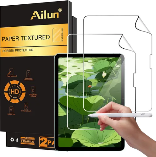 Vista 11 de Ailun Protector de pantalla con textura de papel para iPad Air 4/5 generación [10.9 pulgadas, 2022 5ª y 2020 4ª generación], iPad Pro de 11 pulgadas